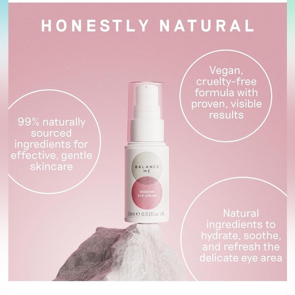 Balance Me Wonder Eye Cream, 0.5 fl oz Dark Circle Reducing All Skin Types New - Picture 6 of 8